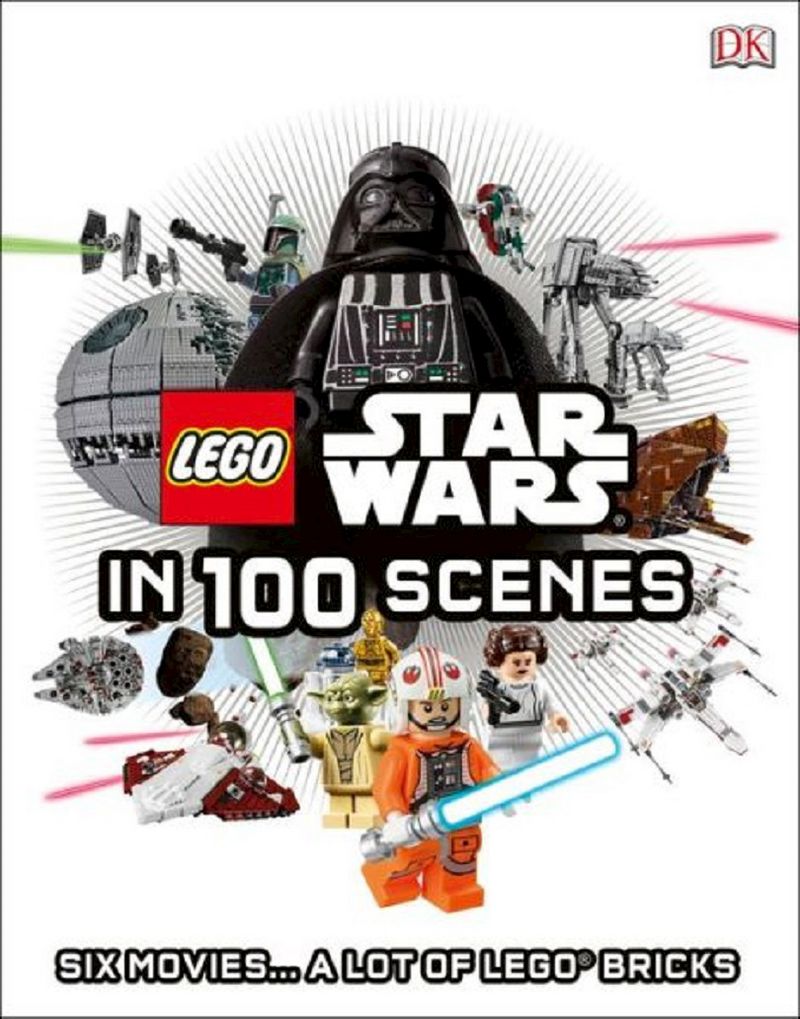 Lego Star Wars in 100 Scenes (Hardcover) by Daniel Lipkowitz