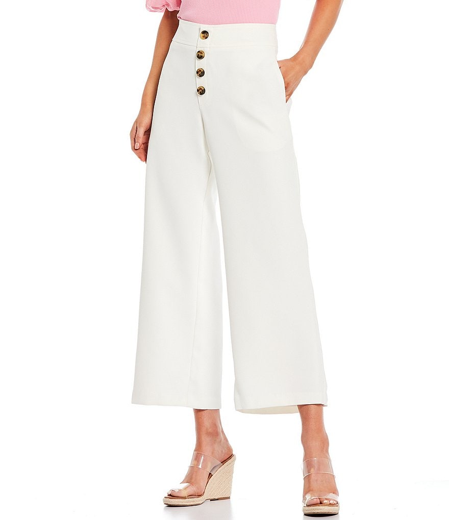 Lucy Paris Wide Leg High Rise Pants