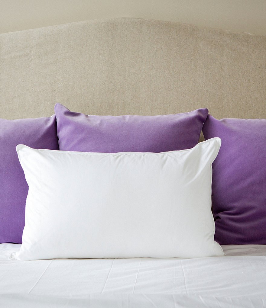 The Pillow Bar Down Alternative Back Sleeper Medium Pillow