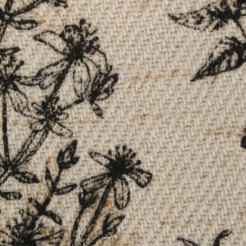 Botanical Printed Throw - Design Imports