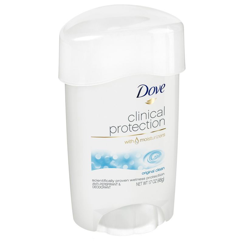 Dove Clinical Protection Original Clean Antiperspirant & Deodorant Stick - 1.7oz
