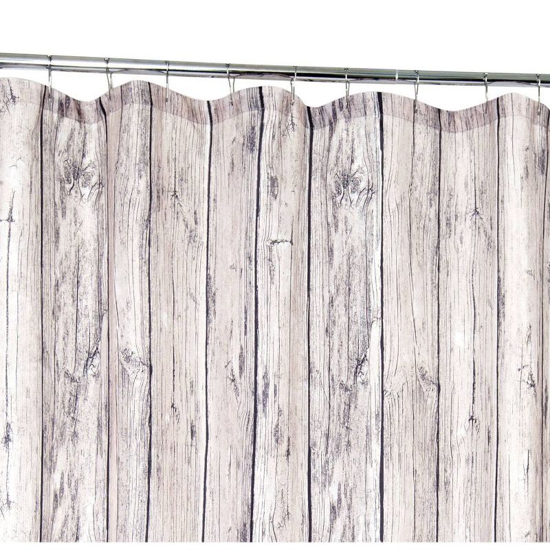 Oakwood Shower Curtain Gray/Taupe - Moda at Home