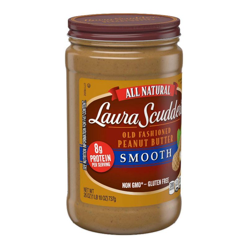 Laura Scudder Natural Creamy Peanut Butter - 26oz