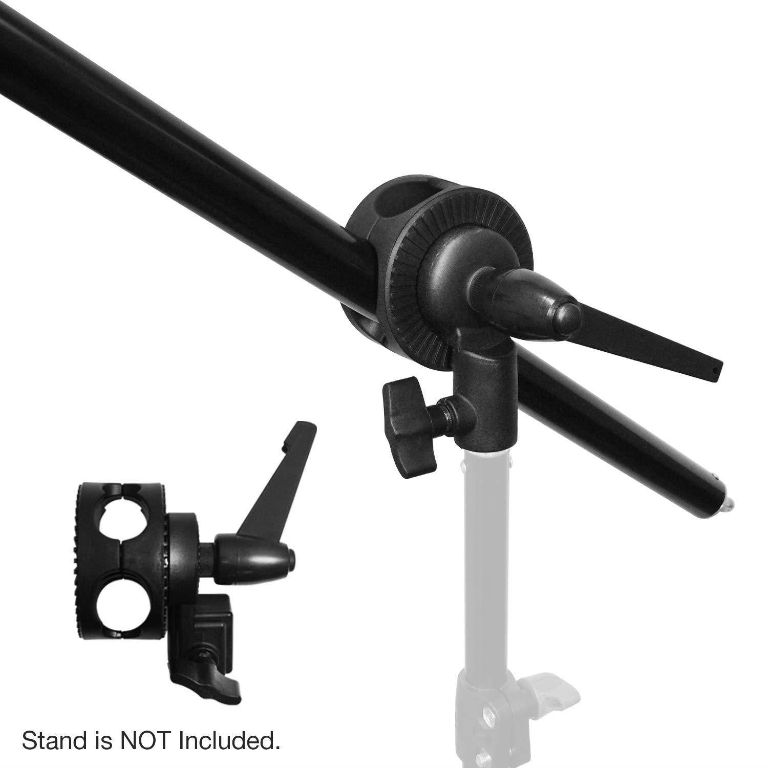 Limo Studio Photo Video Studio Overhead Boom Stand with Saddle Bag, Pivot Connects Boom Arm to Stand, AGG2841