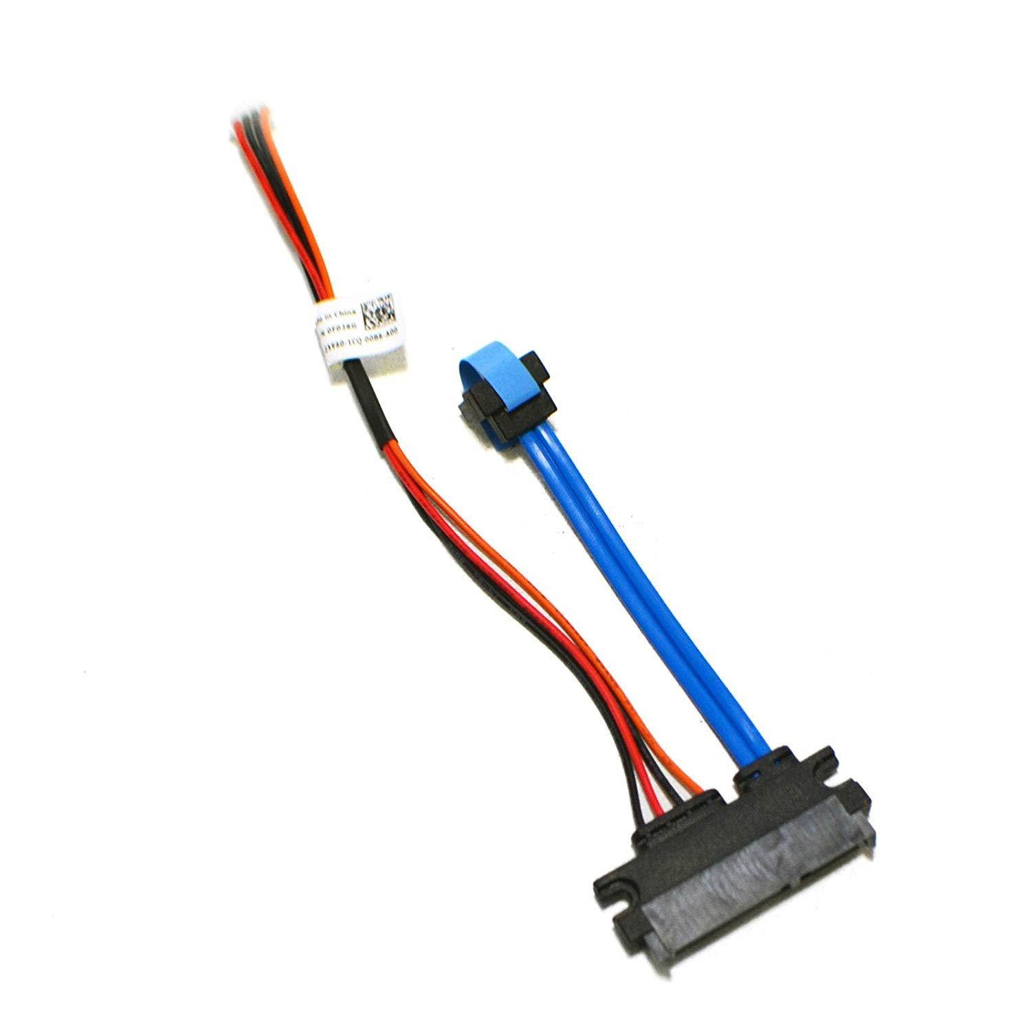 New F026G OEM Dell Optiplex FX160 HDD SATA 4-Pin Adapter Splitter Cable Hard Disk Drive Flex Wire Data Power Cord