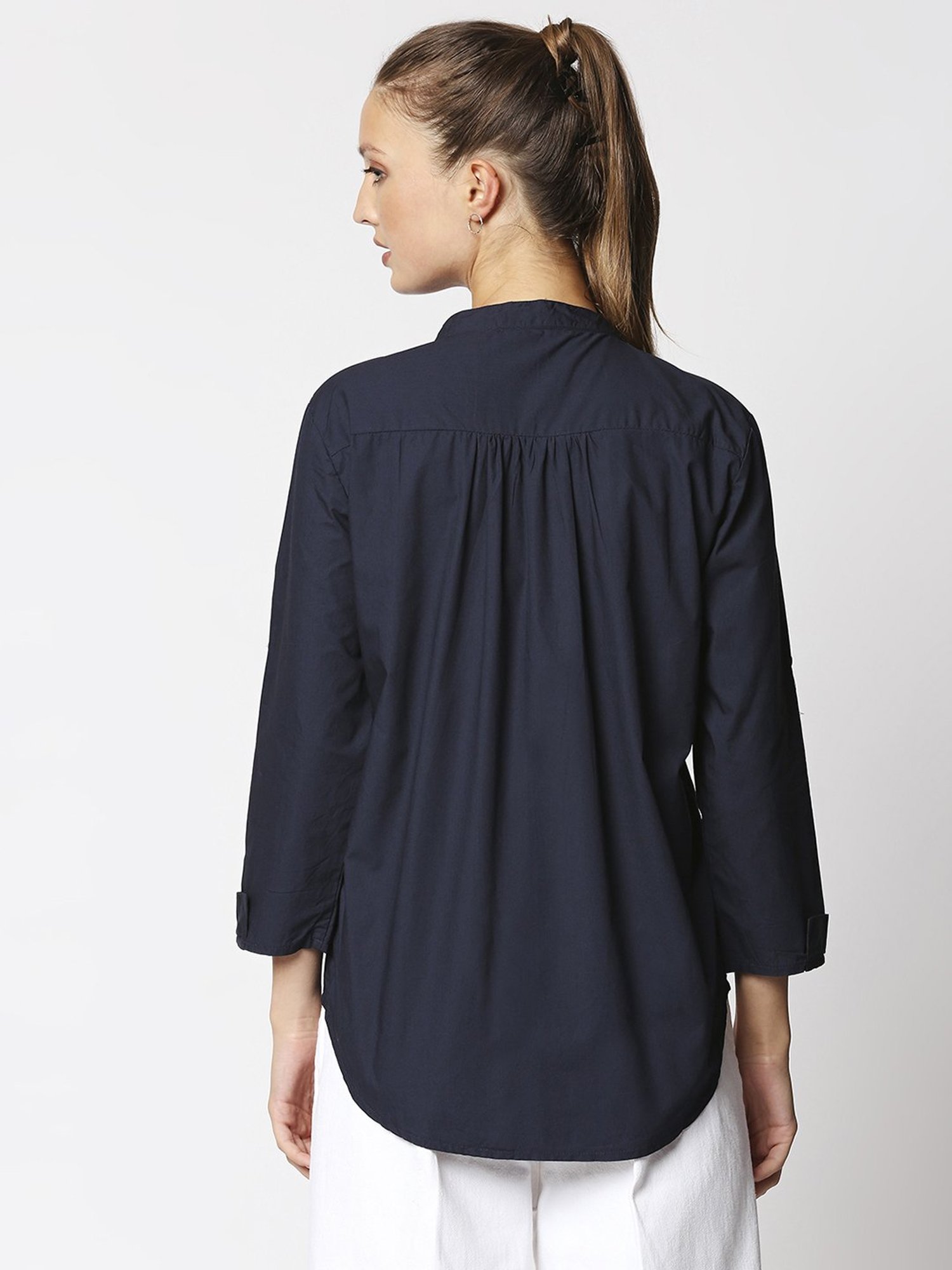 Remanika Blue Pure Cotton Shirt