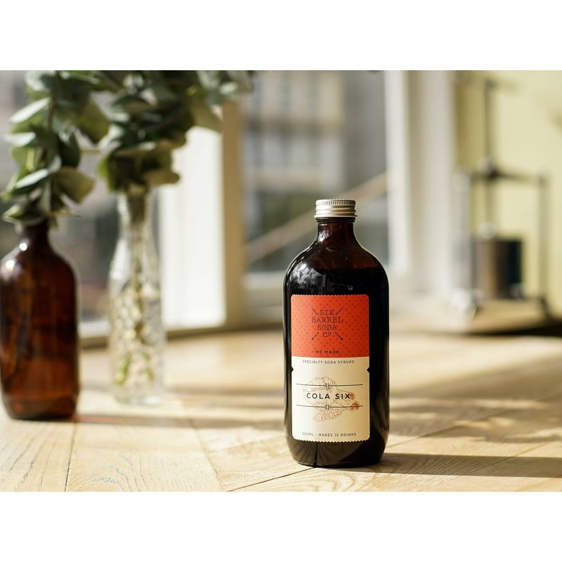 Six Barrel Soda Co. Cola Six Soda Syrup - 16.9fl oz