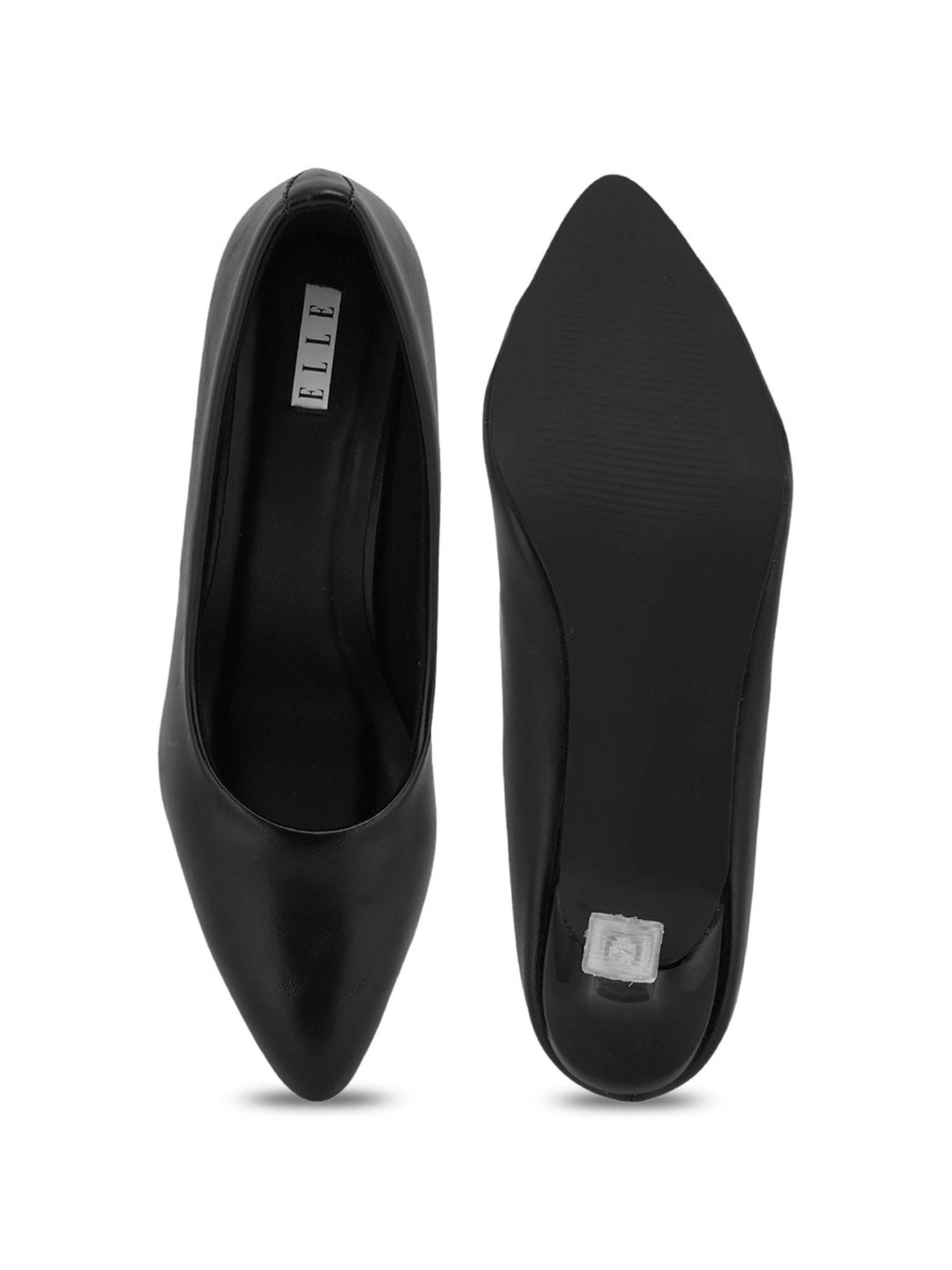 Elle Women's Black Stiletto Pumps