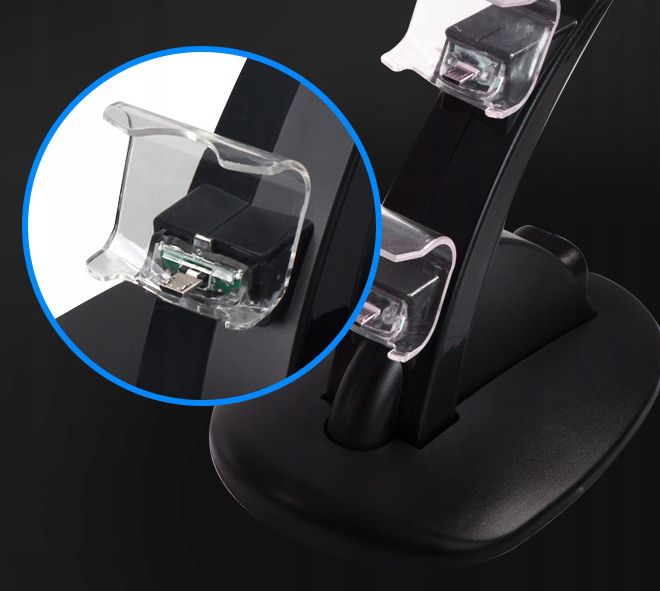 PS4 handle dual interface charging cradle