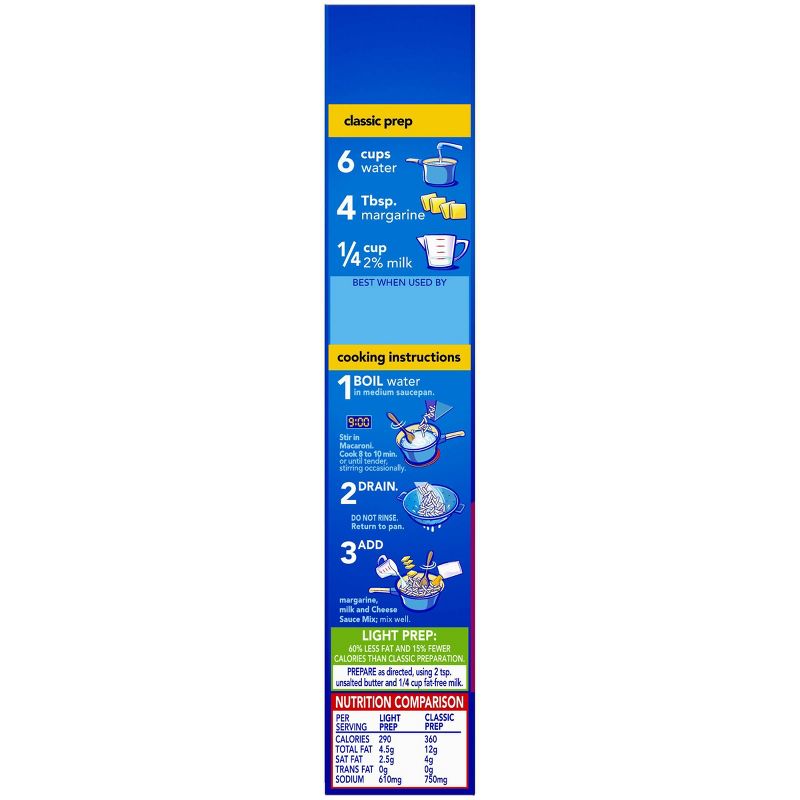 Cracker Barrel Oven Baked Macaroni & Cheese Dinner Cheddar Havarti - 12.3oz