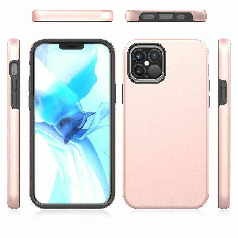 For  iPhone 12/ 12 Pro 6.1 in Pink The Patrol Hard TPU Hybrid Case