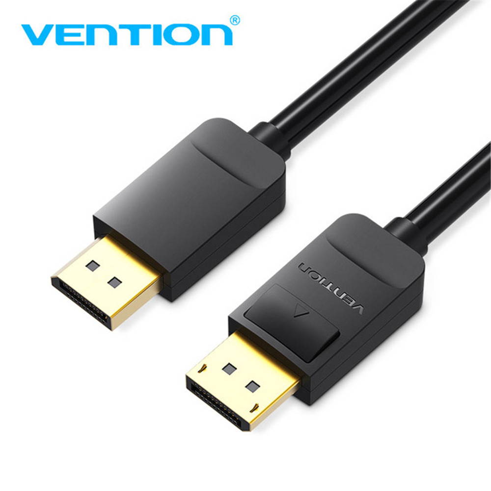 Vention DP Male to Male Cable Displayport Cable DP to DP Cable Computer TV Adapter Display Port Connector for PC Macbook HDTV Projector 4K@60Hz