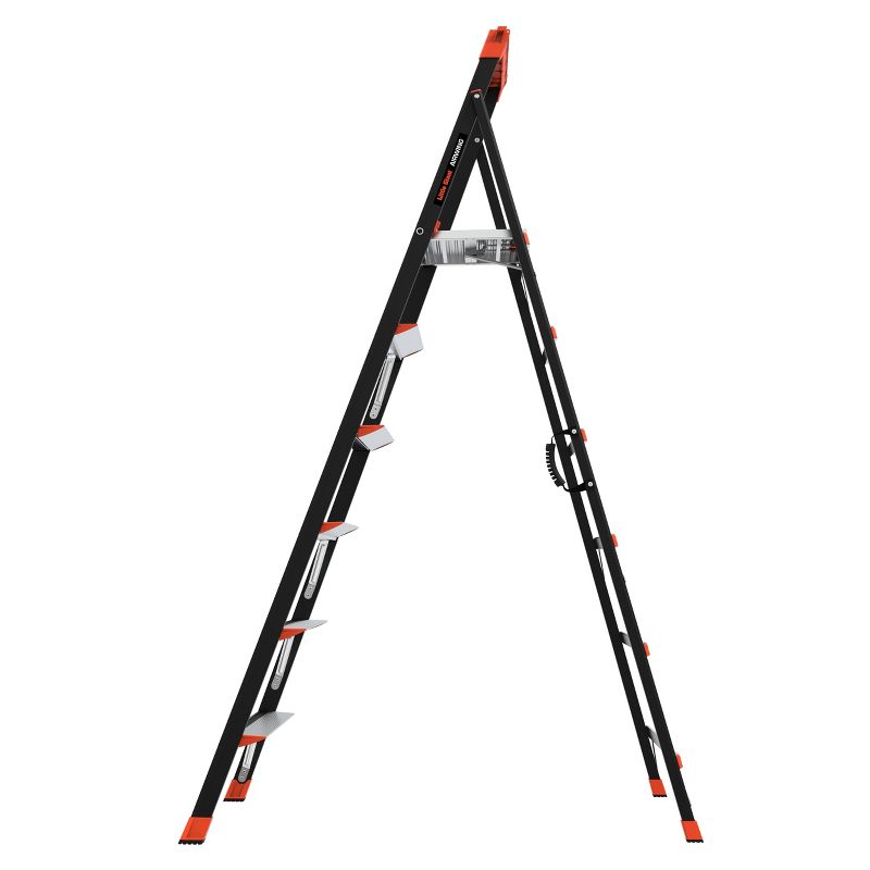 Little Giant Ladder Systems 8' model ANSI Type IAA fiberglass Stepstool Gray