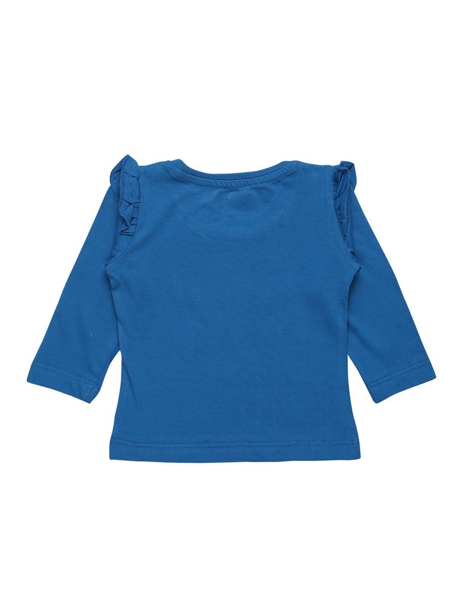 Ed-a-Mamma Baby Blue Printed Top