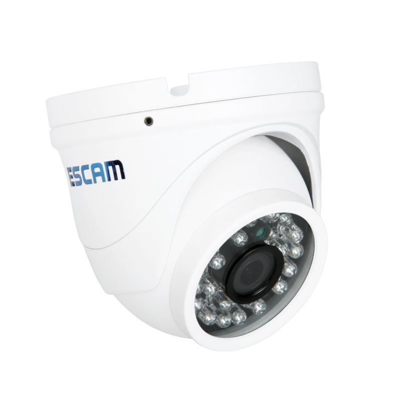 Escam QD520 IP Network Camera Support Onvif 720P H.264 3.6mm Fixed Lens P2P Security  Mini Dome Camera