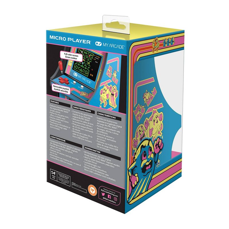My Arcade Ms. Pac-Man Micro Player Retro Arcade