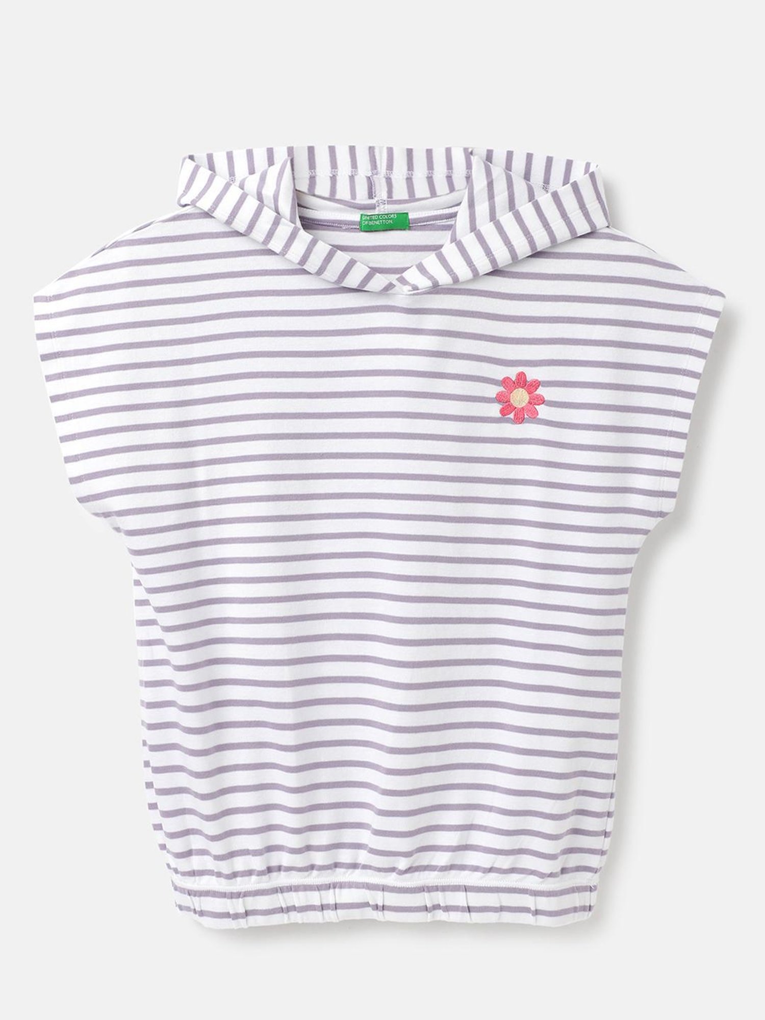 Kidsville Green Cotton Printed T-Shirt