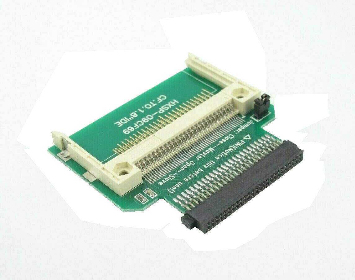 New Compact Flash CF SSD To Hard Drive IDE Toshiba IPod 1.8 inch Adapter P1A7