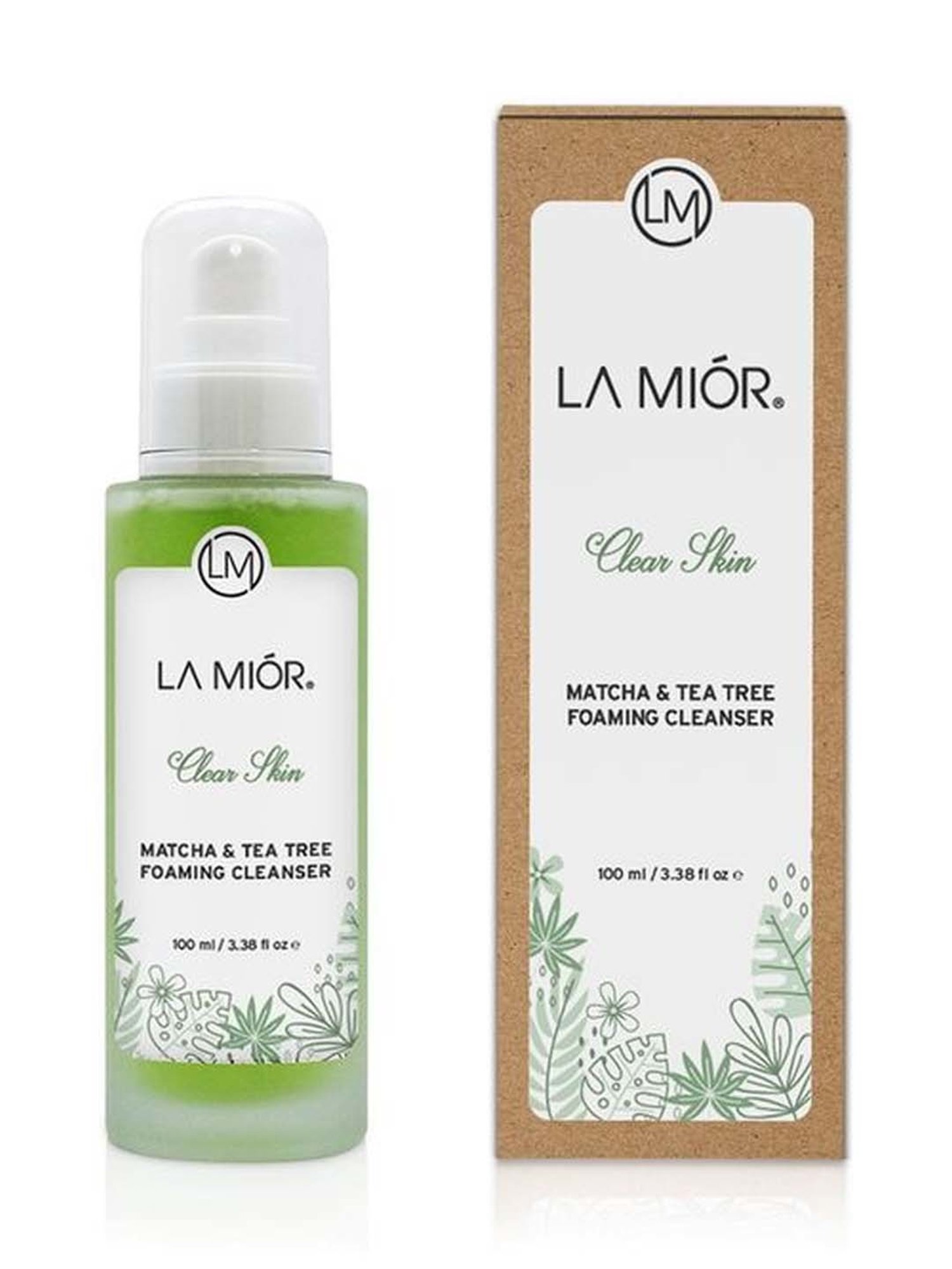 LA MIOR Clear Skin Matcha Foaming Cleanser - 100 ml