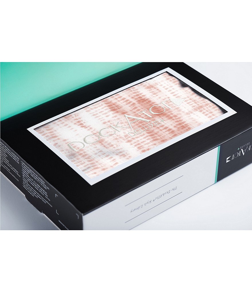 DockATot 0-8 Months Ginger Shibori Deluxe Dock Cover,Stage 1