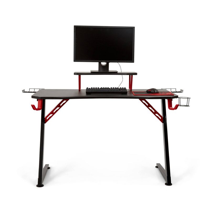 47.2"x23.3" Airlift Elite Gaming E Sports Computer Desk Black - Seville Classics