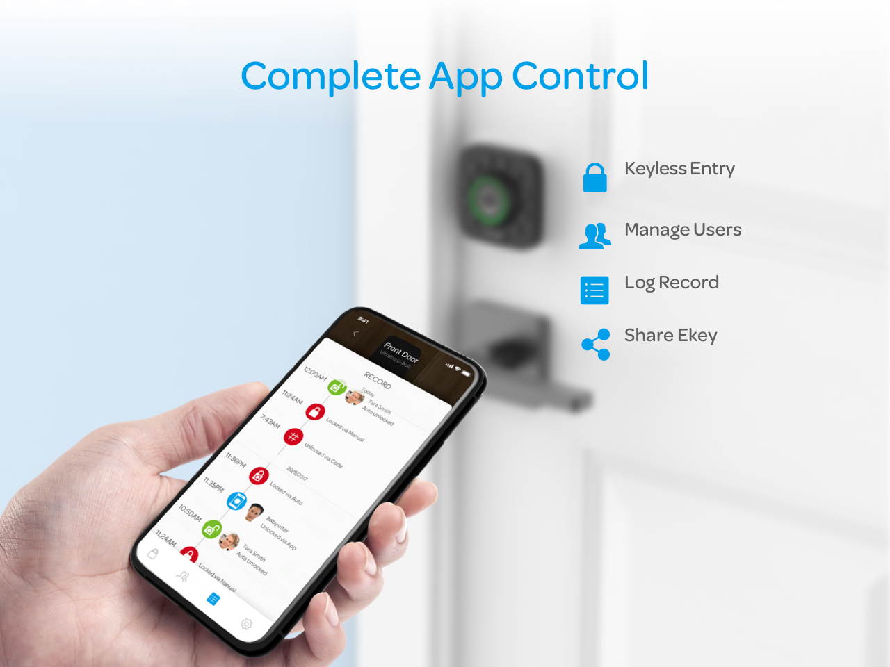 Ultraloq U-Bolt Pro Bluetooth Enabled Fingerprint and Keypad Smart Deadbolt