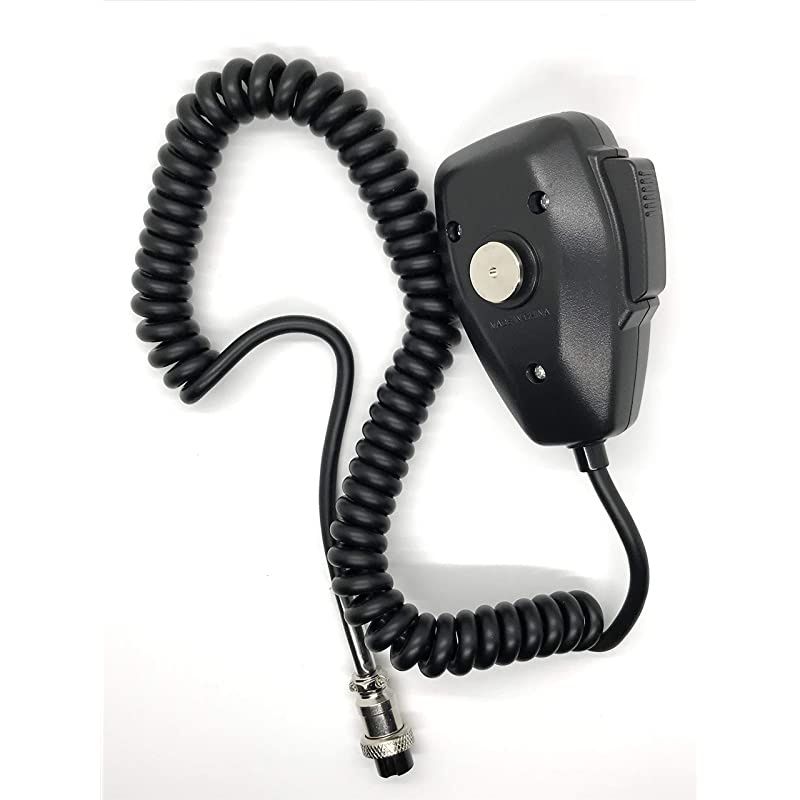 BC645M 4 Pin Dynamic CB Mic with Metal Hanger for Durabilty Compatible with All Models PC78 and PC88 Series