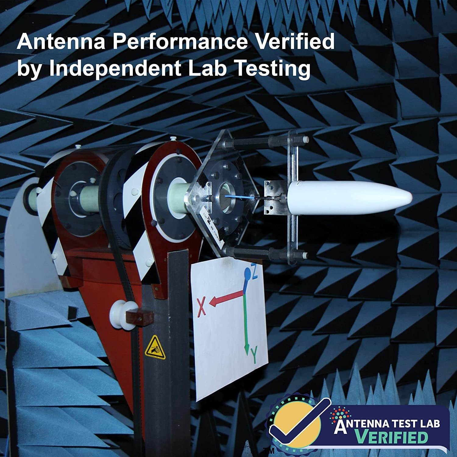 Proxicast 7 dBi Pro-Gain Bullet 4G / LTE or WiFi Omni-Directional Wideband Antenna with Stainless Outdoor Pole/Wall/Rail Mount - Black for Verizon AT&T T-Mobile and Others