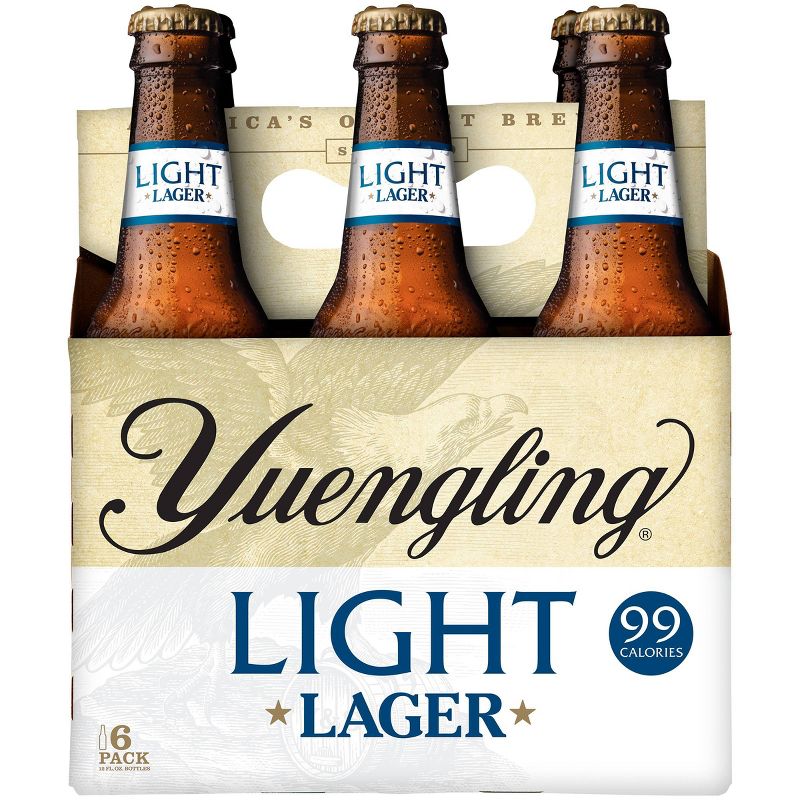 Yuengling Light Lager Beer - 6pk/12 fl oz Bottles