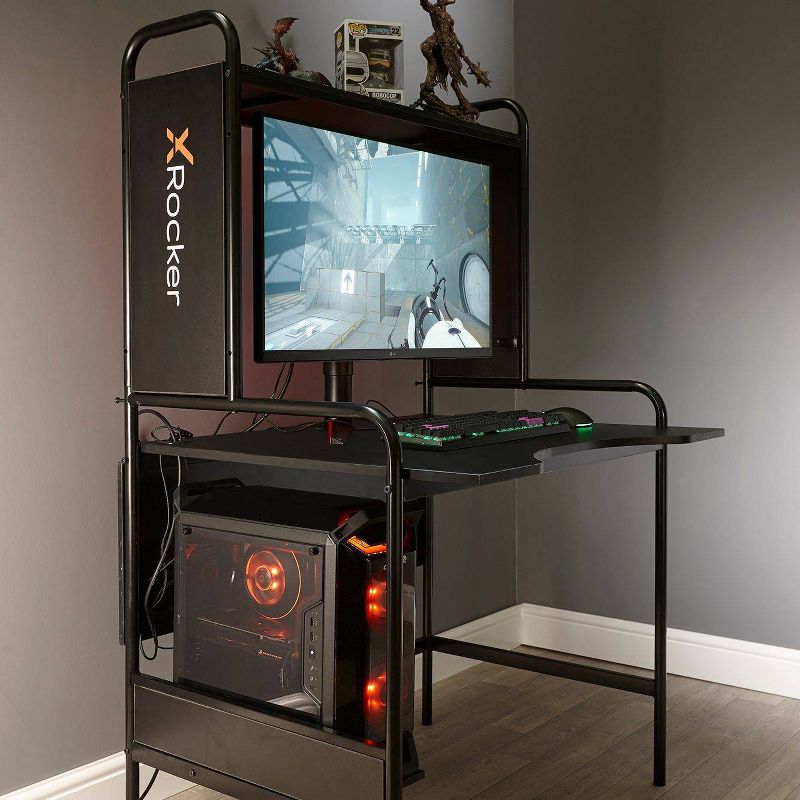 Icarus Gaming Desk Black - X Rocker