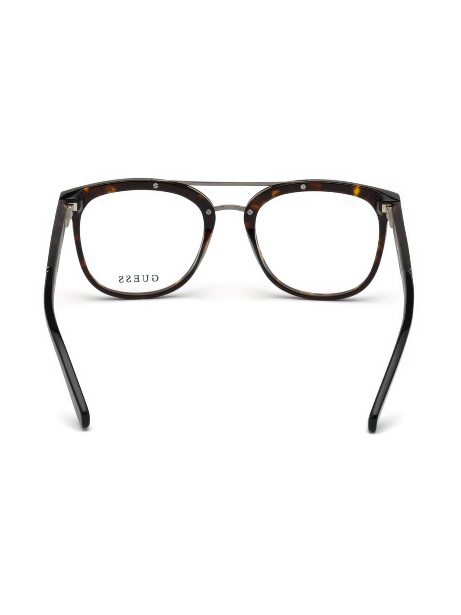 Guess Brown Square Eye Frames for Men