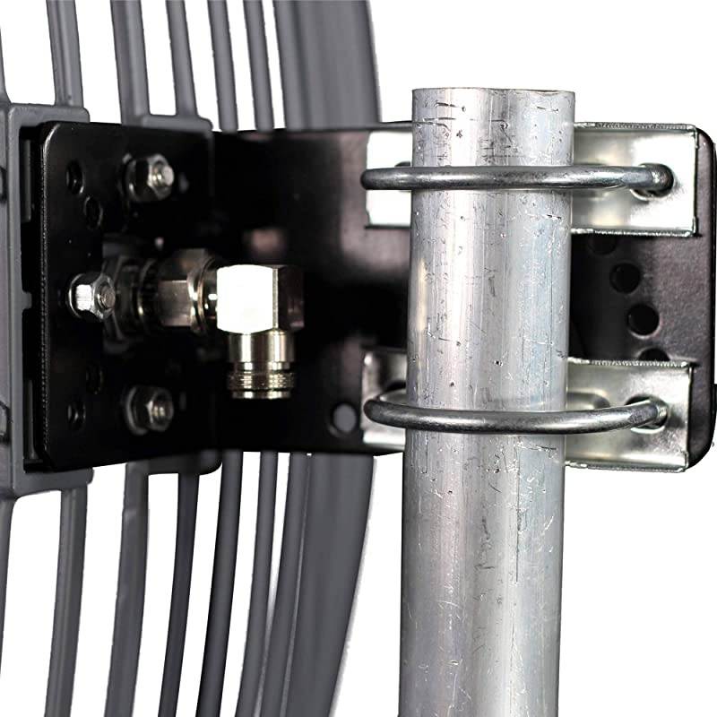 Wide-Band 2021 Model (5G Ready) Cellular Antenna (Long Range) High Gain Parabolic Grid (Weatherproof) Outdoor Cell Phone Booster (26 dBi Gain) T-Mobile, Verizon, AT&T, LTE, 3G, 4G, 5G, 5Ge, GSM