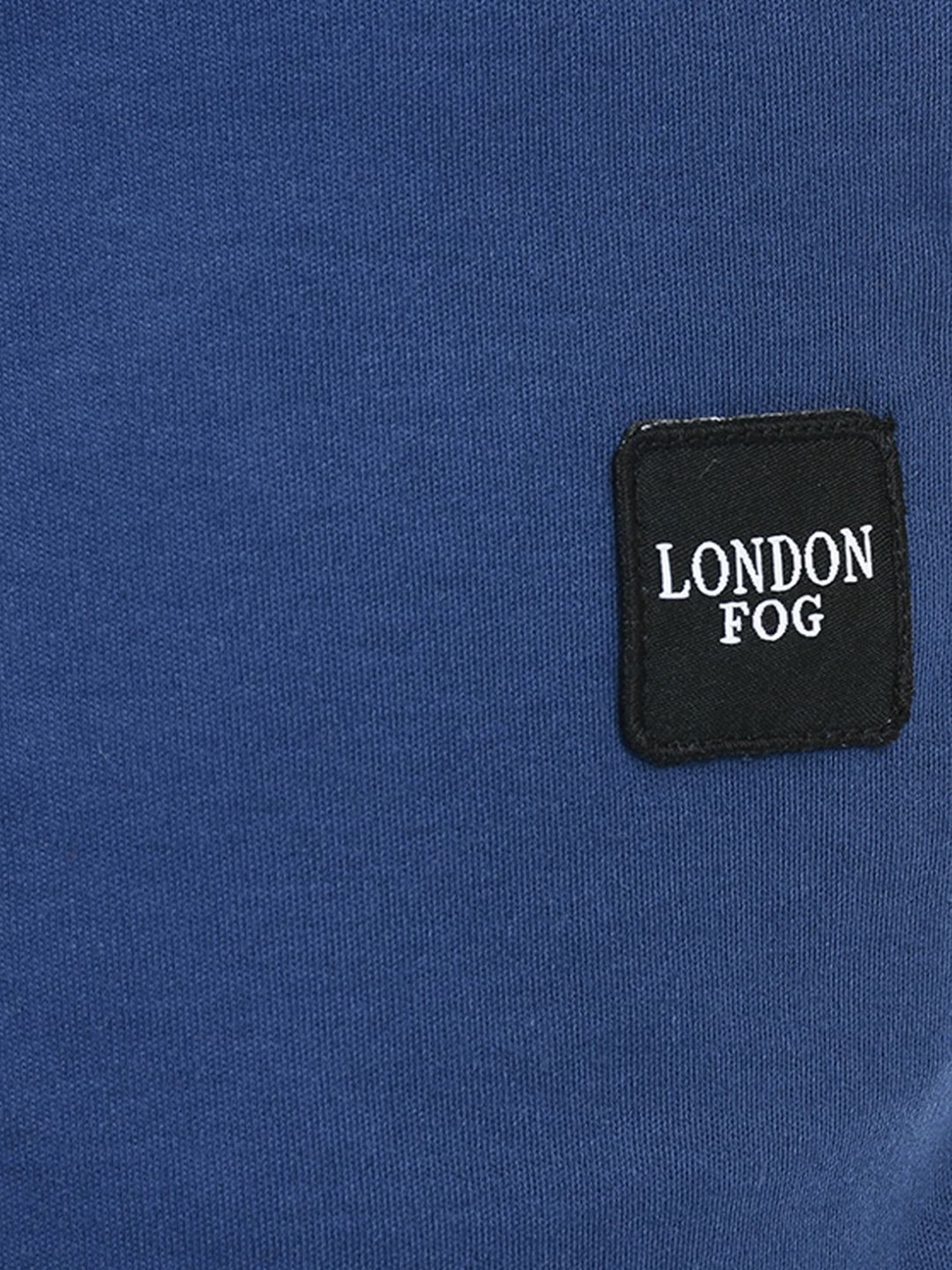 London Fog Blue  Regular Fit Shorts