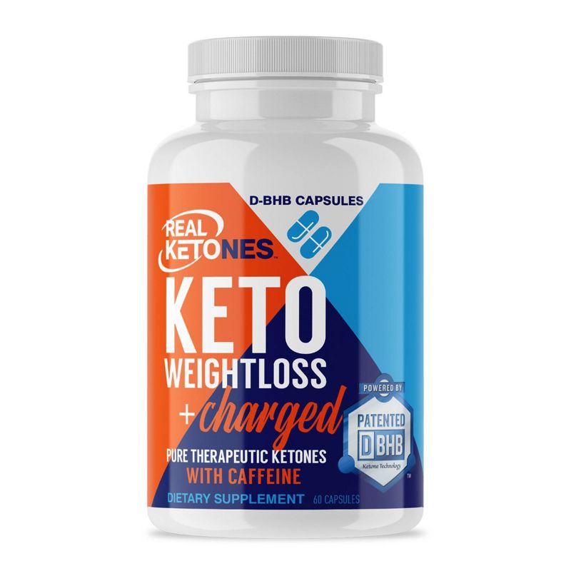 Real Ketones Keto Ignite D-BHB Weight Loss Supplement 2000mg Capsules – 60ct