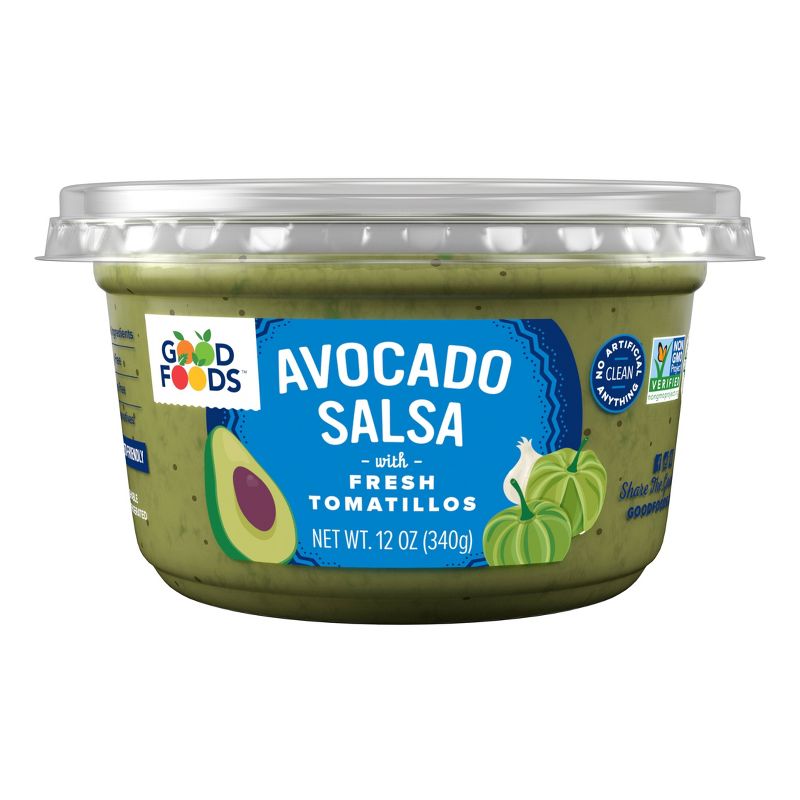 Good Foods Tomatillo Avocado Salsa - 12oz