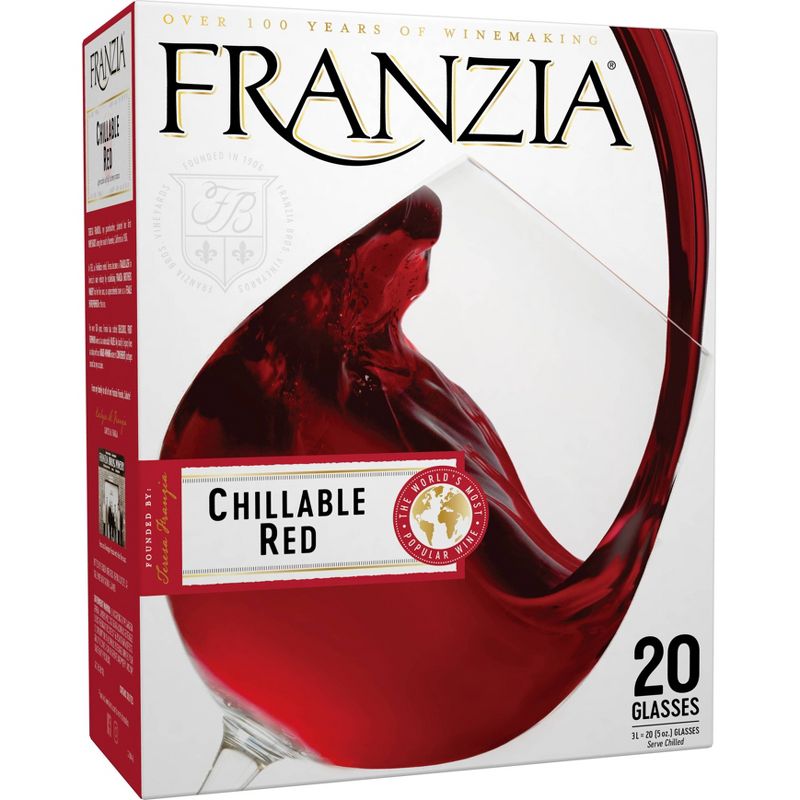 Franzia Chillable Red Blend Wine - 3L Box