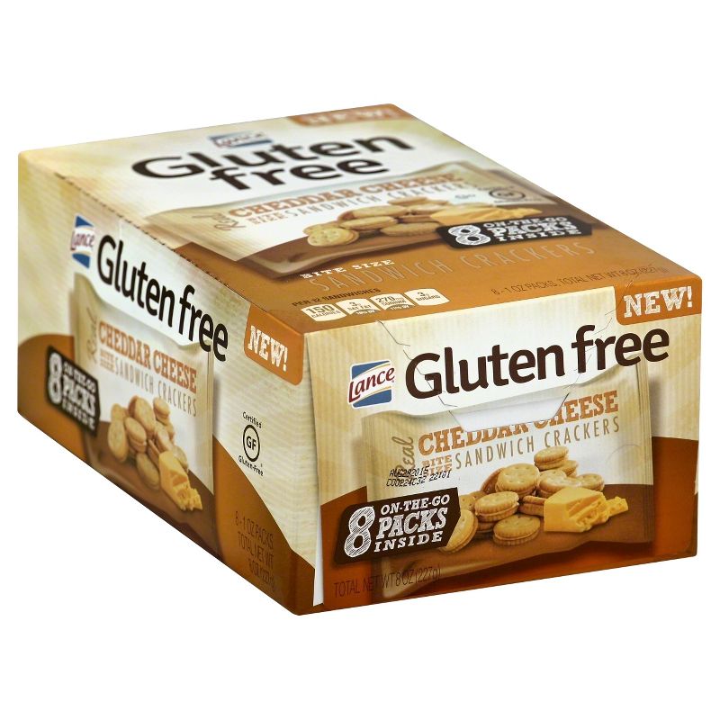 Lance Cheddar Cheese Sandwich Crackers - 8oz