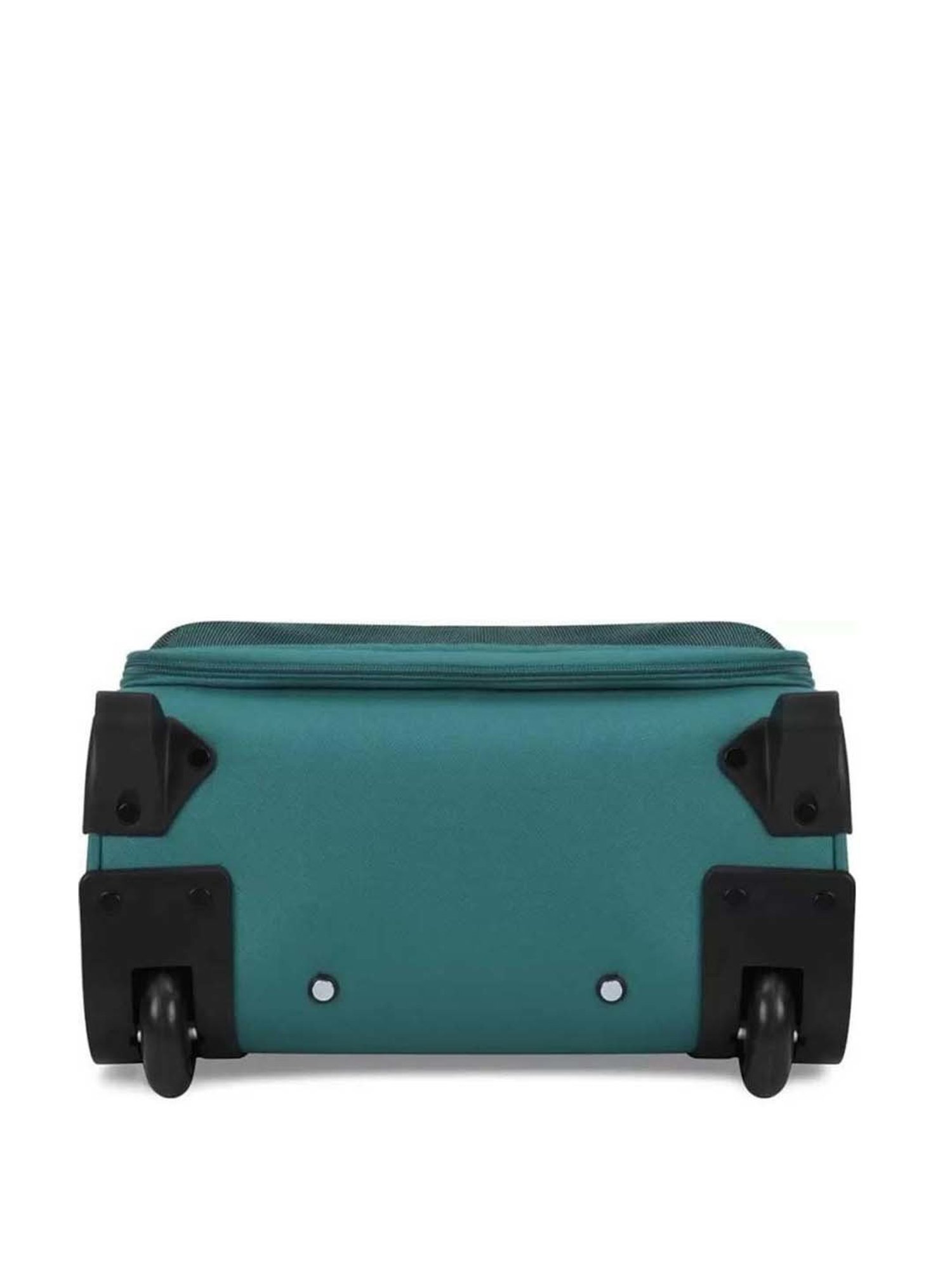 Aristocrat Honour Blue Solid Soft Small Trolley Bag - 37 cm