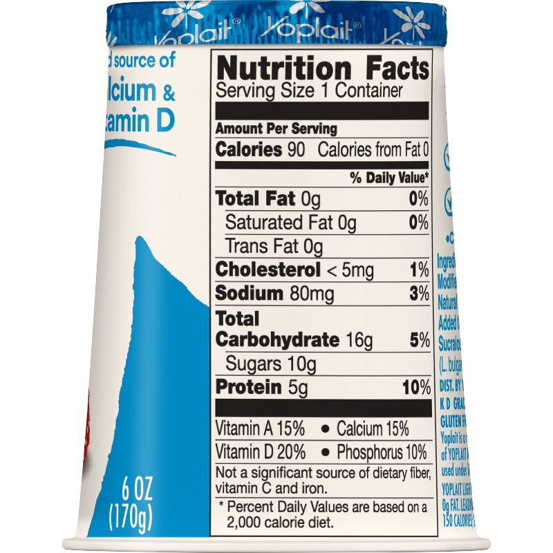 Yoplait Light Strawberry Yogurt - 6oz