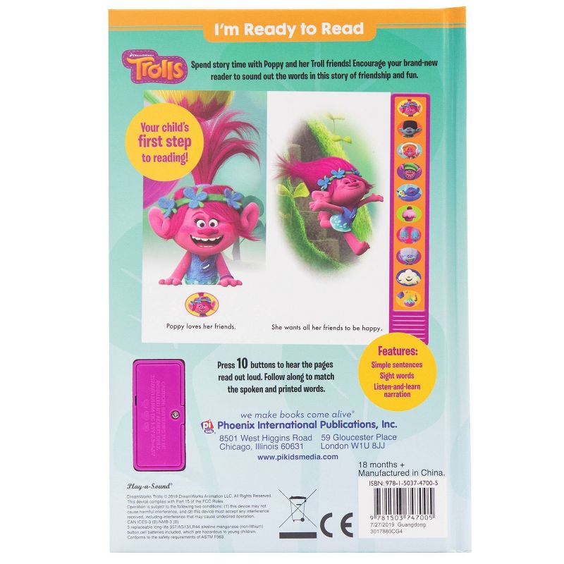 Trolls: I'm Ready to Read - Sound Book (Hardcover)