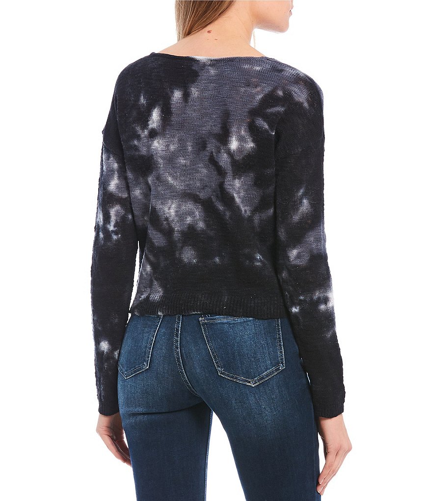 Evolutionary Tie-Dye Knit Top