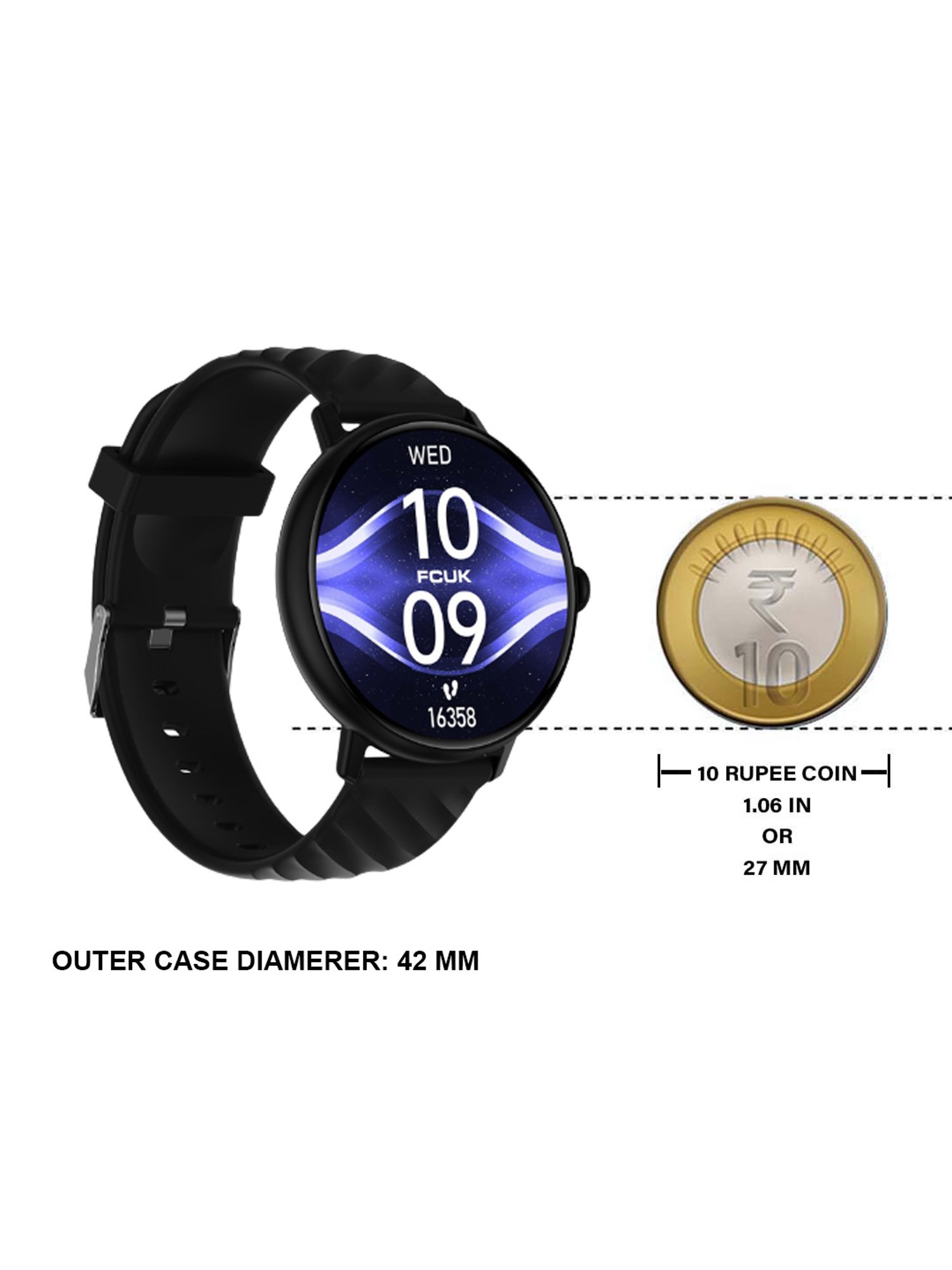 FCUK FCSW01-D TIDE Unisex Smart watch