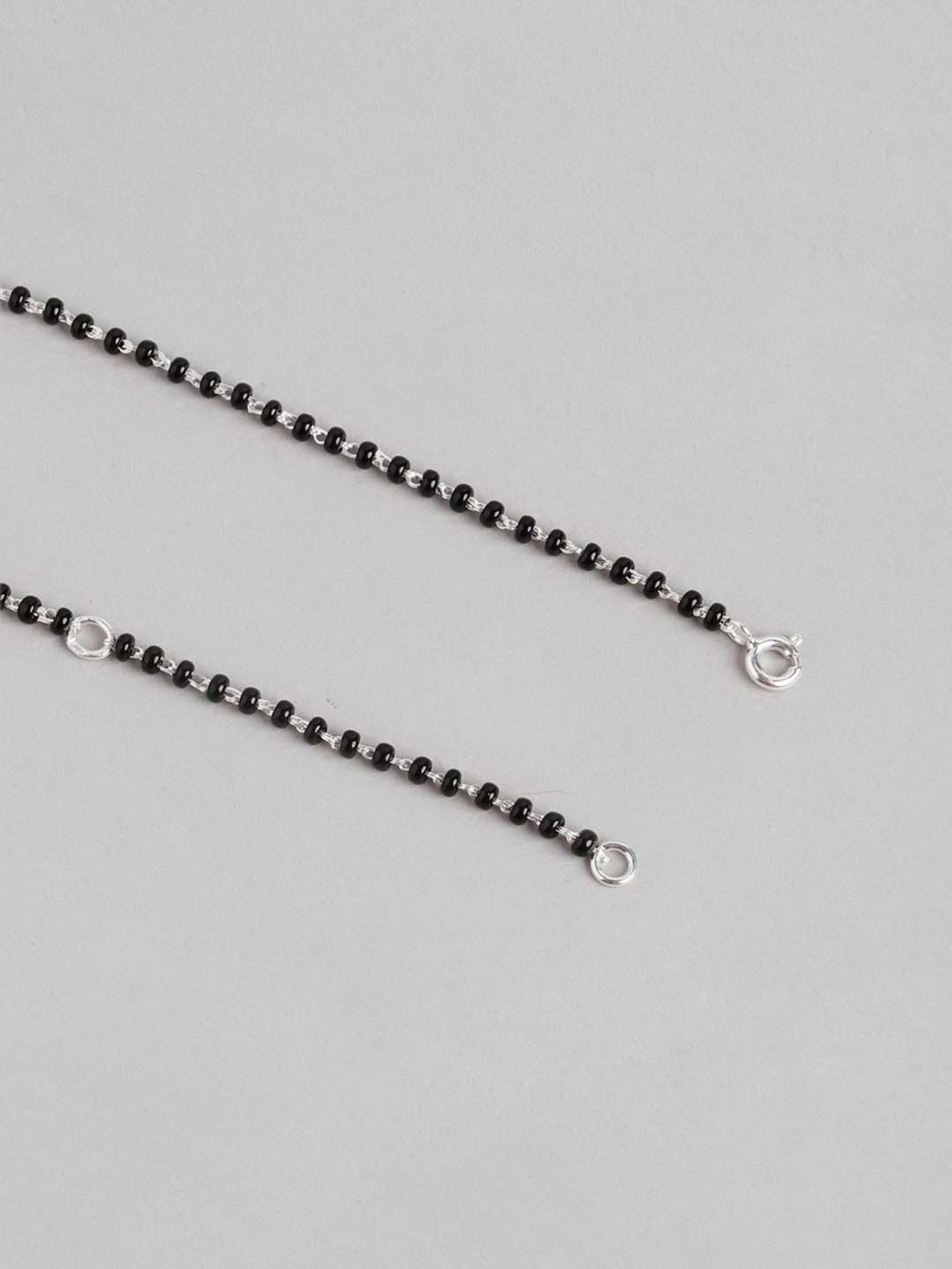 Zavya 925 Silver Dual Tone Radiance CZ Mangalsutra for Women