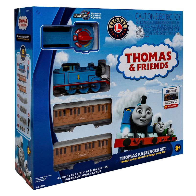 Lionel LION-683510 Remote Control Bluetooth Thomas and Passengers Train Set