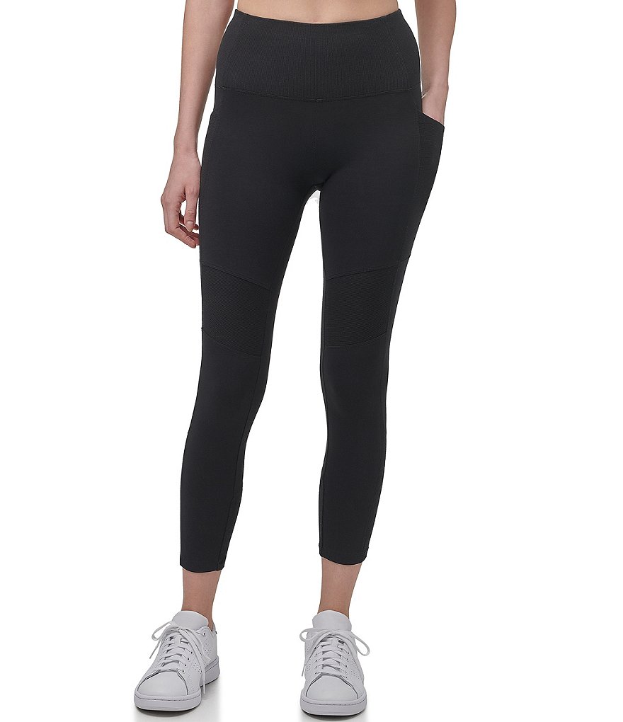 Marc New York Performance High Rise Pocketed 7/8 Rib Leggings