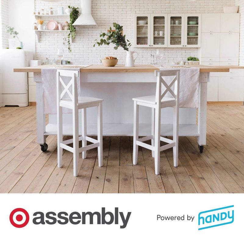 Kitchen Cart & Island Assembly powered by Handy