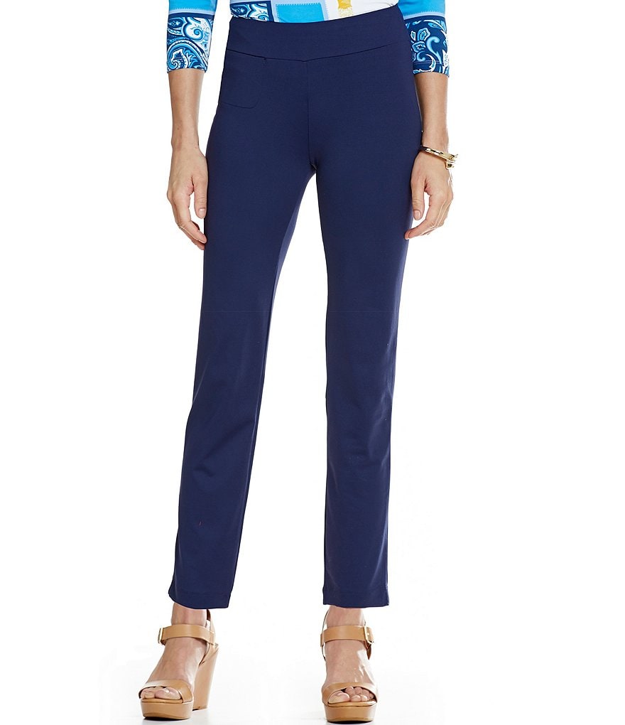 J.McLaughlin Newport Straight Pull-On Pant