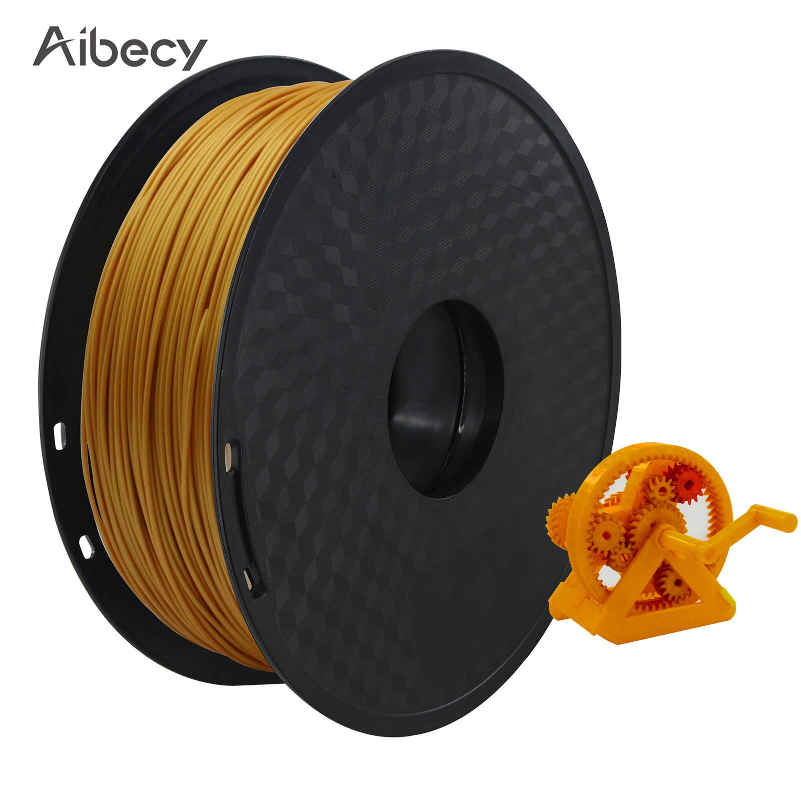 Aibecy PLA 3D Printer Filament 1.75mm Dimensional Accuracy +/- 0.02mm 1kg(2.2lbs) Spool, Blue
