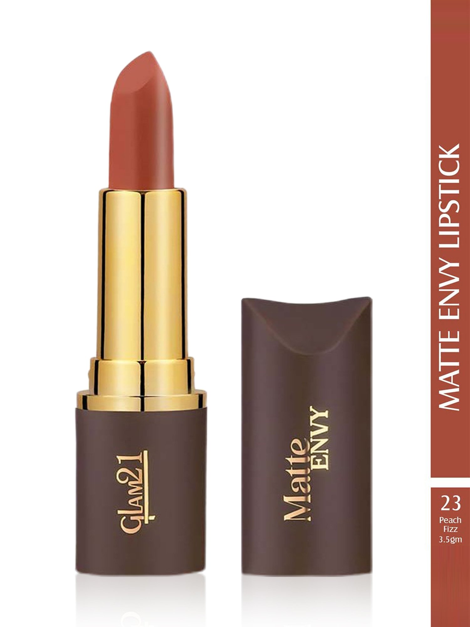 Glam21 Matte Envy Lipstick 23 Peach Fizz - 3.5 gm