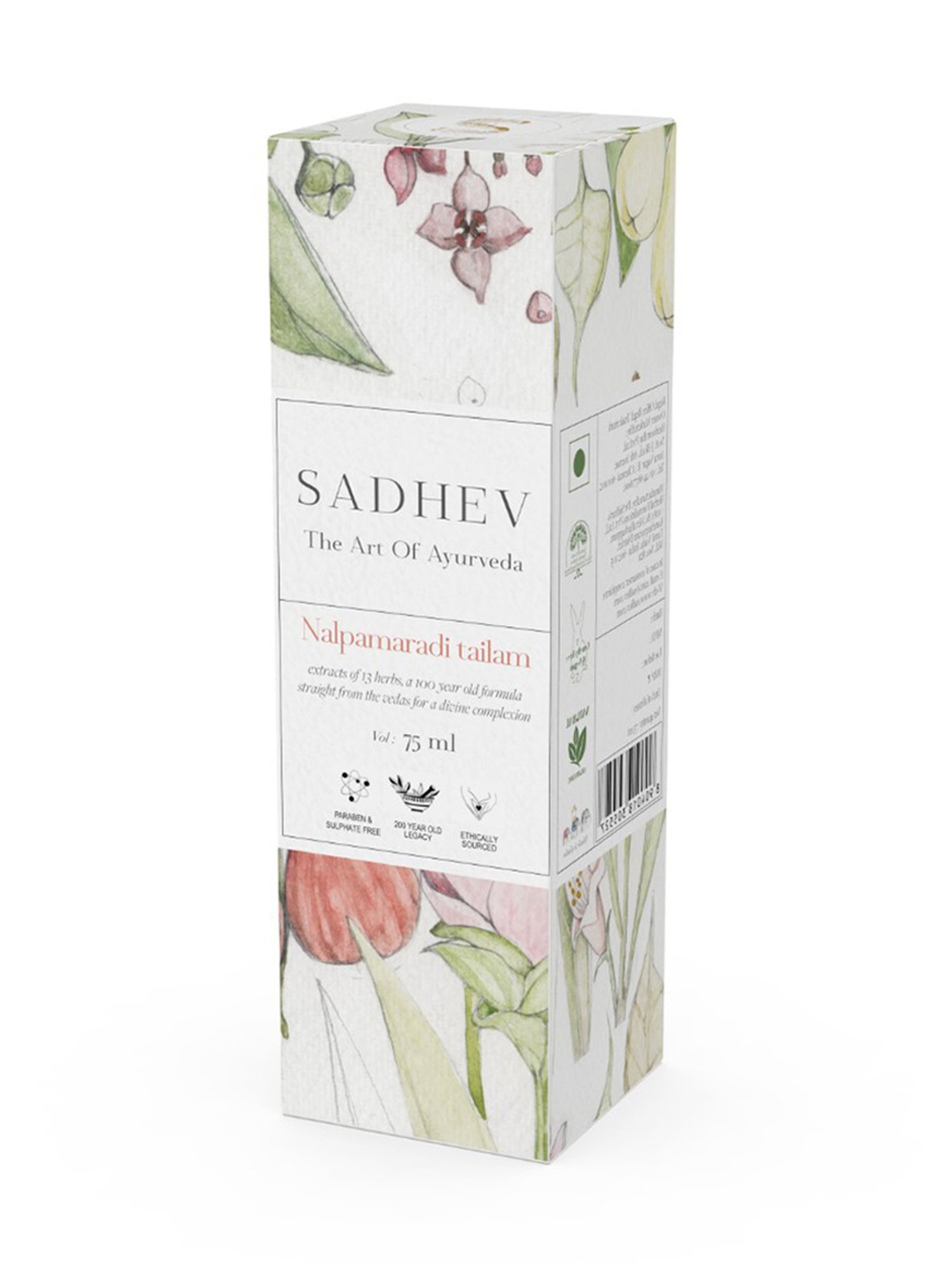 SADHEV The Art Of Ayirveda Nalpamaradi Tailam - 75 ml